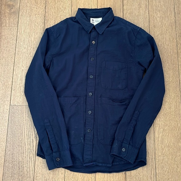 Aspesi Camicia Utility Jacket/Shirt Size Large - Picture 2 of 6